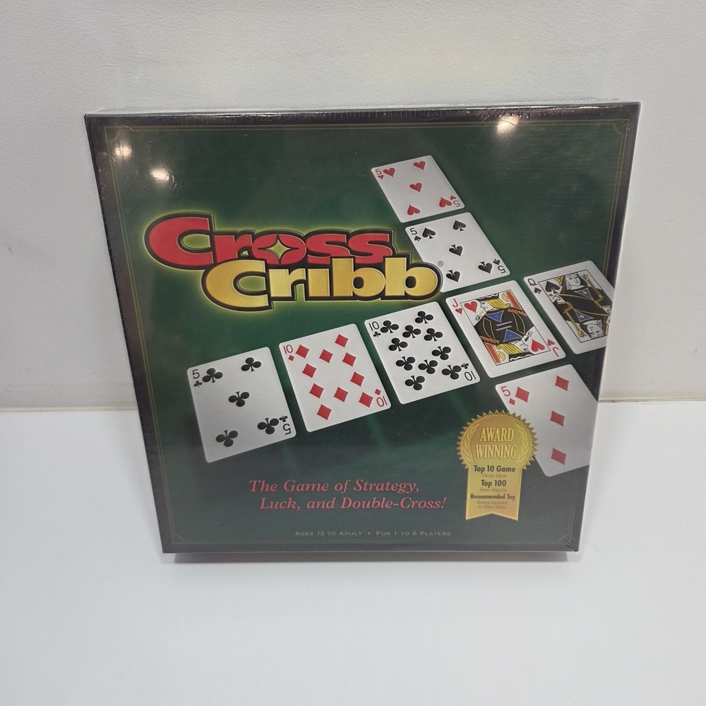 Card game Cross Cribb - Strategy Cribbage Variation by OUTSET (Sealed New)